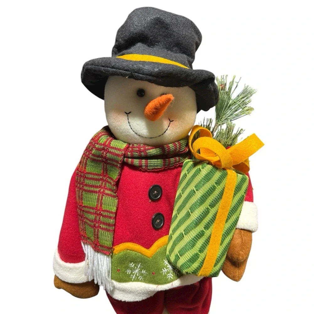 Plush Snow Man standing plush